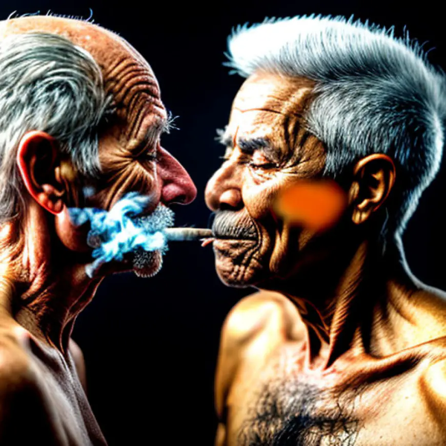 How does smoking affect the aging process and what are the best methods for quitting?