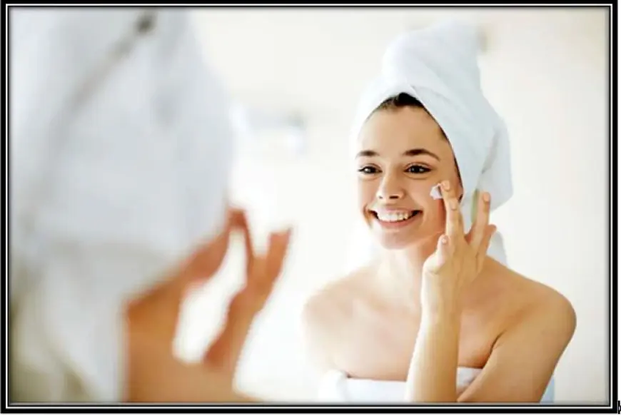 How does health care cream work to improve skin health?