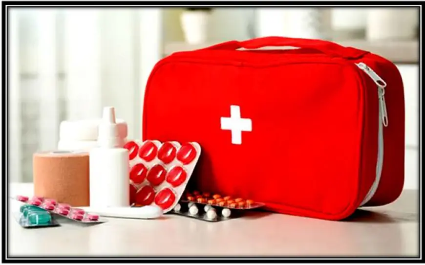 What should you include in a baby's first aid kit at home?