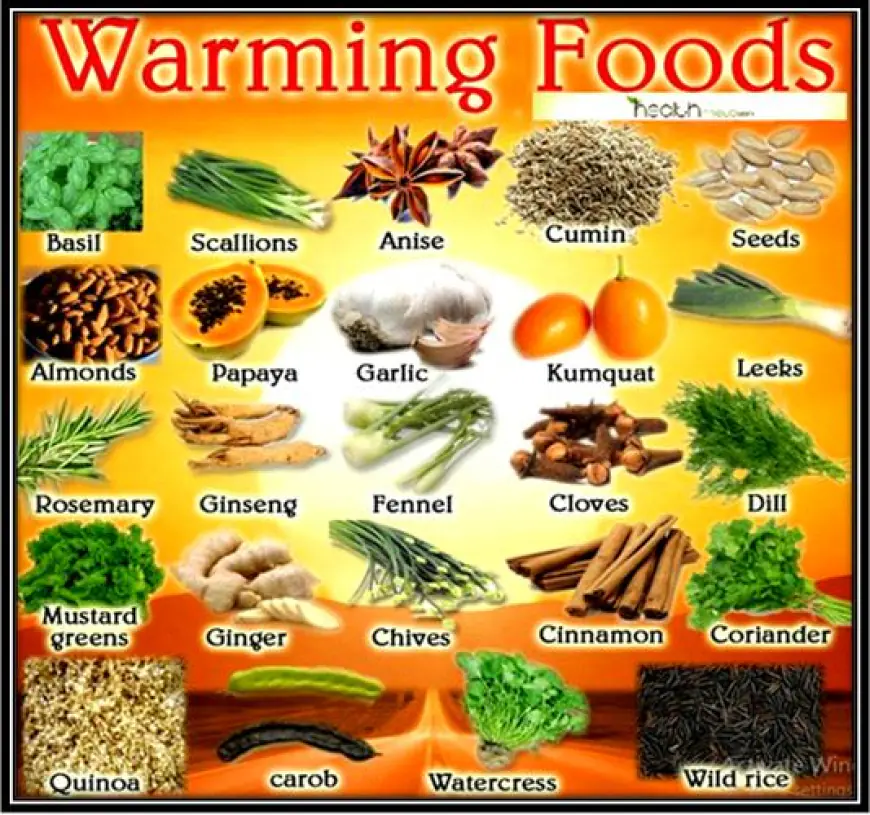 Can certain foods help us stay warm in the cold weather?